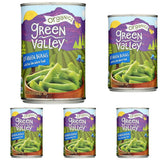 Green Valley Organic Cut Green Beans – Non-GMO Heated Side for No-Salt Diet Routines, Ready in Under 7 Minutes