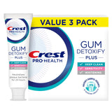 Crest Pro-Health Gum Detoxify Plus – Mindful Oral Wellness Routine, 4.5 oz × 3