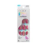 KISS imPRESS No Glue Mani – Understated Pink Press On Nails for Less Is More Style