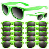 ASTARON Sunglasses Bulk 48 Pack – Clean-Look Sunglasses in Solid Black, Bulk Pack for Uncluttered Event Planning