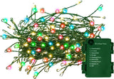 BrightGlow Portable String Lights – Balcony and Bistro Patio Decor, No Plug Needed Battery Operated LEDs