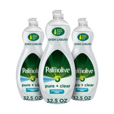Palmolive Ultra Pure + Clear Dish Soap – Hypoallergenic Family Dinner Cleanup for Allergy-Prone Homes