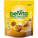 belVita Energy Snack Bites Banana and Coconut – Non-GMO Kosher Snack for Balanced Morning Energy, 5 oz Pouch