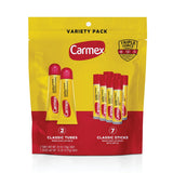 Carmex Medicated Lip Balm 9 Pack – Gentle Lip Relief for Sensitive Skin and Allergy Prone Users