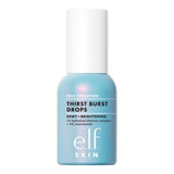 e.l.f. SKIN Holy Hydration! Thirst Burst Drops Mini – Intentional Vanity Minimalist Pick, Dewy Hyaluronic Acid Drops