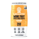 Lakanto Liquid Monk Fruit Drops – Zero Calorie Sweetener for Mindful Morning Coffee Rituals, Erythritol Free