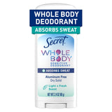 Secret Aluminum-Free Deodorant – Travel-Friendly Odor Control for Backpacking & Multi-Day Trips