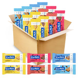 LUNA Bar Protein Bars - Quick Energy Boost for Remote Workers, Non-GMO 6 Flavor Pack