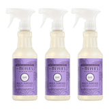Mrs. Meyer's Clean Day Multi-Surface Cleaner – Garden-Inspired Birthday Gift for Women Who Love Home, 16 oz 3-Pack