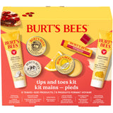 Burt's Bees Timeless Minis Set – Travel Self-Care Kit for Women on the Go, Pocket-Size Hand and Lip Nourishment
