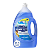 Dawn Platinum Plus PowerSuds 51.5 oz Refill – Skin-Friendly, Plastic-Safe Dish Soap for Family Kitchens