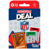Monopoly Deal NFL Edition – Last Minute Gift Idea for NFL Obsessed Kids, Teens, and Adult Card Gamers