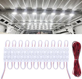 Bright Way LED Strip Kit with On/Off Switch – Safer 12V Lighting Upgrade for Boats, Caravans, and Work Vans