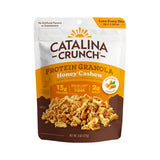 Catalina Crunch Protein Granola - Allergen-Conscious Lunchbox Cereal for School, Gluten Free No Artificial Sweeteners - Honey Cashew 8 oz