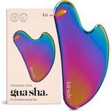 Kitsch Stainless Steel Gua Sha – Clean-Line Vanity Accessory for Intentional Skincare Routines