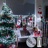 Lumicharm Cluster String Lights – Family Friendly Christmas Tree Lights for Kids Room and Staircase Safety