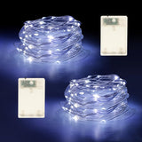 LuminStyle Mason Jar Lights – Decorative Battery Fairy Lights for Craft Room and Photo Walls