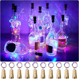 Aluan Mini Fairy Lights for Empty Bottles 10 Pack – Soft Warm Accent Lighting for Bedroom, Kitchen Counter and Entryway