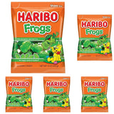 Haribo Gummi Candy Frogs – Office Desk Drawer Pick-Me-Up for Adults, 5 oz Bag