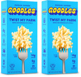 Goodles Twist My Parm Asiago and Parmesan Spirals – Better-For-You Mac and Cheese for Lunchbox Meal Prep