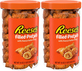 Reese's Sweet and Salty Pretzel Nuggets Peanut Butter Strawberry – Lunchbox Treat for School Snacks and After-School Munching