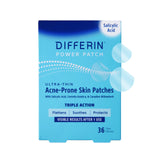 Differin Pimple Patches – Dermatologist-Tested for Young Adults, Non-Irritating Spot Care