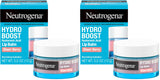 Neutrogena Hydro Boost Hyaluronic Acid Lip Balm – Clean Vanity Essential, Sheer Tinted Balm in Recyclable Glass Jar