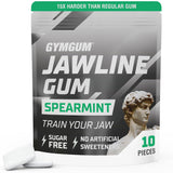 GYMGUM Jawline Gum Ultra Hard Chewing Gum | Nightly Self-Care Ritual for Facial Sculpting and Stress Relief