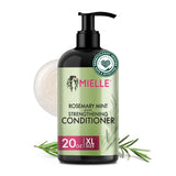 Mielle Organics Rosemary Mint Strengthening Conditioner – High-End Hair Investment for Women & Men Seeking Salon Results, 12 oz