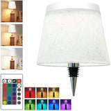 Minimalist Cordless Bottle Lamp, Clean Line Rechargeable LED for Uncluttered Spaces