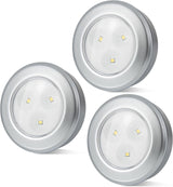 BIGMONAT LED Puck Light – Effortless Wireless Spot Light for Streamlined Apartments, Renter Friendly No Drill Design