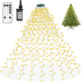 Olaney 8.2FT Neutral Tone LED Lights – Intentional Holiday Decor with Four Subtle Brightness Levels