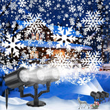 CleanAir LED Snowfall Holiday Projector Light, No Smoke No Fumes and Cool Running LEDs Safe for Asthma and Allergy Sensitive Homes