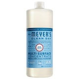 Mrs. Meyer's Clean Day Multi-Surface Concentrate – Rain Water Scent Hostess Gift for Holiday Gatherings, 32 fl oz