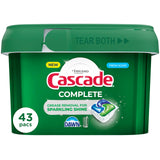 Cascade Complete Dishwasher Pods – Portable Cleaning Solution for Vacation Rental Kitchens, 78 Count