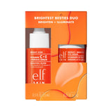 e.l.f. SKIN Brightest Besties Duo – Pre-Event Glow Prep Set, Vitamin C Serum and Caffeine Eye Cream