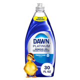 Dawn Platinum Dish Soap Refill Jug for the Busy Home Office Routine, Fresh Rain Scent Dishwashing Liquid That Keeps Your Workspace Scent-Fresh