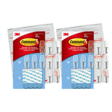 Command Medium Clear Wire Toggle Hooks for Cozy Bedroom Decor, Damage-Free Wall Hanging for Hats and Jewelry