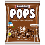 Tootsie Pops Chocolate Lollipops – Nostalgic Holiday Gift Bag Stuffers and Christmas Stocking Fillers