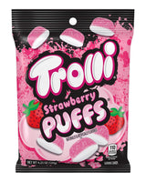 Trolli Strawberry Puffs Gummi Candy – Birthday Party Favor Bag Filler for Kids, 4.25 oz