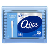 Q-tips 30 Count Travel Swabs – Neutral-Toned Refillable Pack for Minimalist Kits