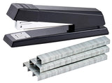 Bostitch Sleek Metal Desktop Stapler for Modern Study Nooks, 1,250 Staples Included
