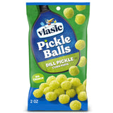 Vlasic Pickle Balls – Portable Dill Pickle Corn Puff Snack, Grab-and-Go Bite for Camping, Hiking, and Picnics