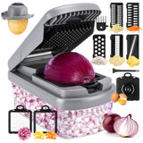 Yusshn Multi-Blade Veggie Cutter – Declutter Your Kitchen With a Single All-in-One Chopper