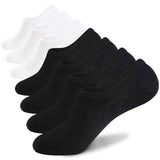 WANDER No Show Sock Multi Pack – Portable Basics for Camping and Outdoor Dining, Lightweight Cotton Knit