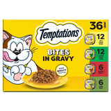 Temptations Bites in Gravy Wet Cat Food – Moist Savory Feeding for Selective Adult Cats