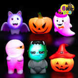 JOYIN Halloween LED Bath Toy Collection – Festive Decorative Set for Home Party Table, Bathroom and Indoor Seasonal Mood