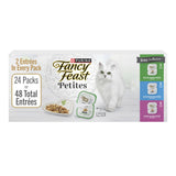 Purina Fancy Feast Petites Gravy Wet Cat Food Variety Pack – High-Protein Real-Meat Wellness Meals for the Mindful Multi-Cat Home