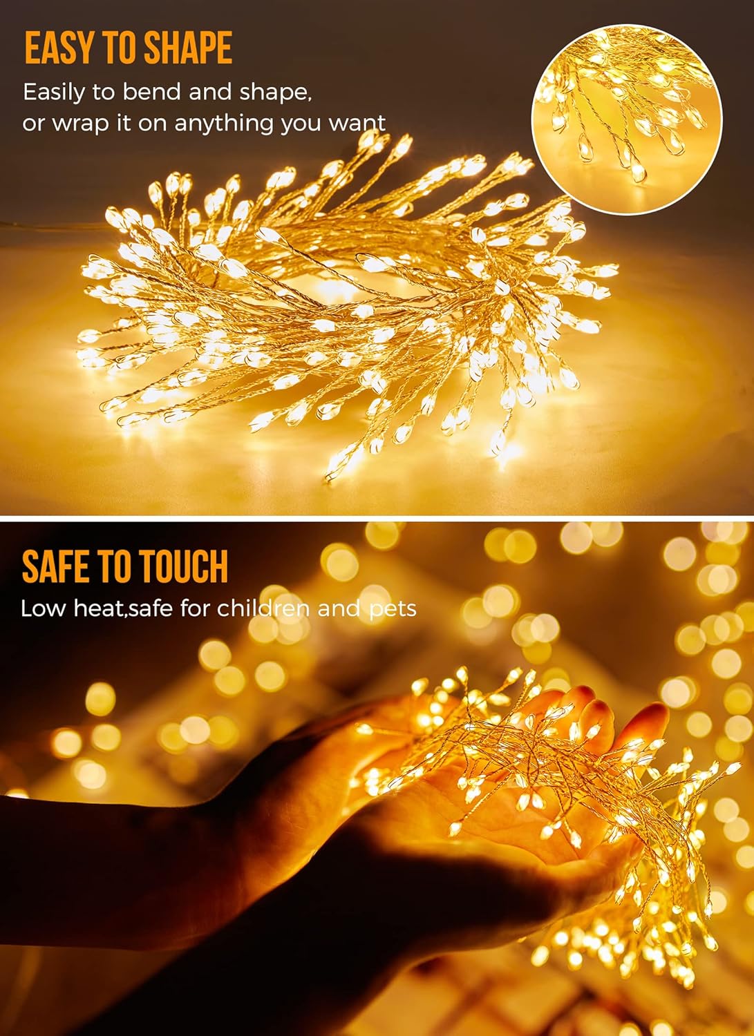 0.03w per led, flicker-free, cool to touch, 30,000-hour lifespan