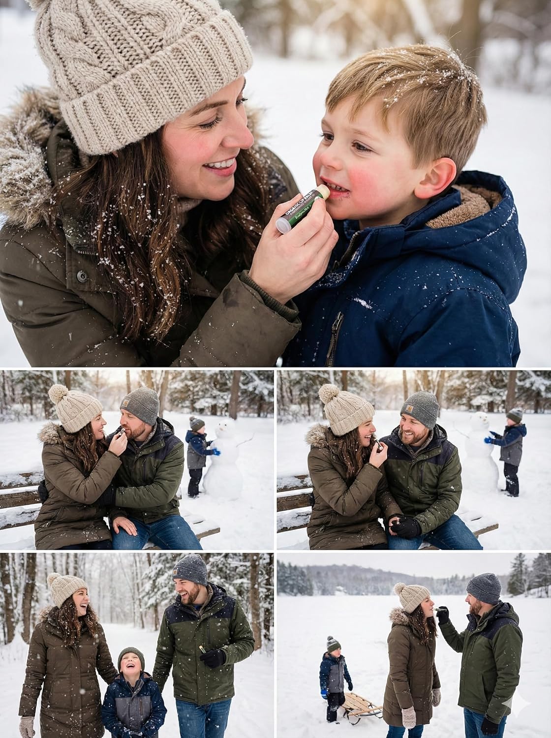 Earth's Daughter Organic Lip Balm – Simple Single-Formula Balm for the Intentional Capsule Beauty Kit